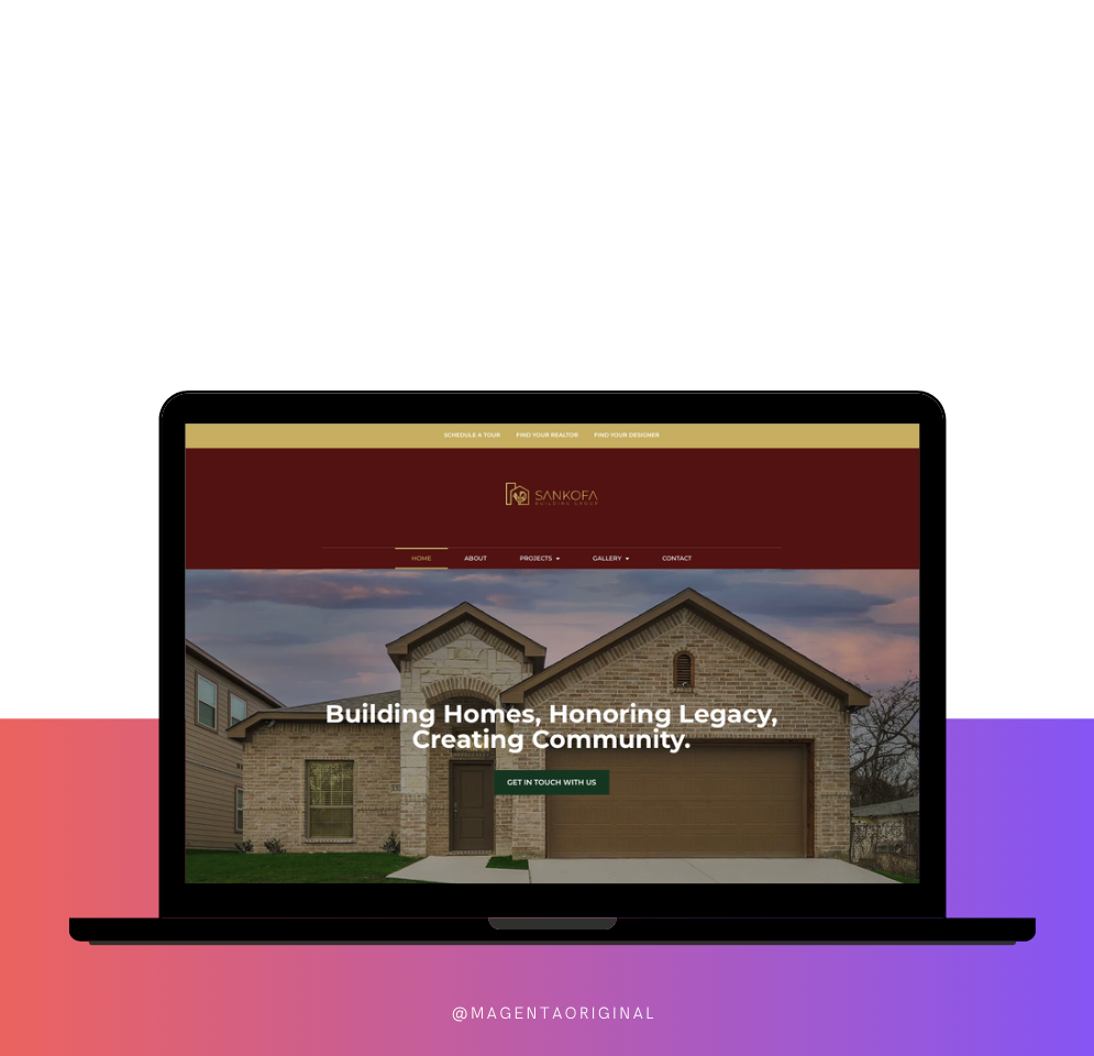 Sankofa Building Group website