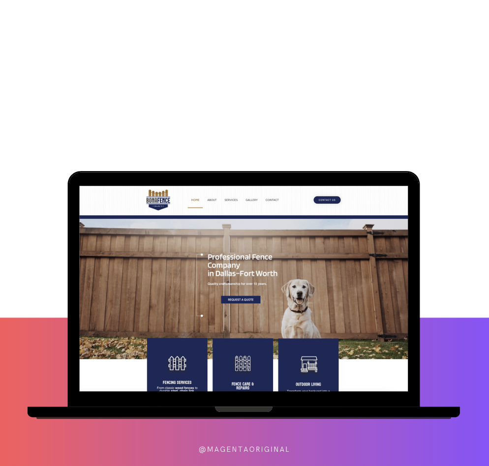 Bona Fence website